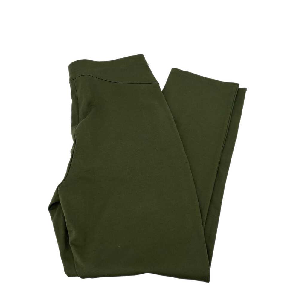 INC International Concepts Green Straight Leg Trousers | Womens L